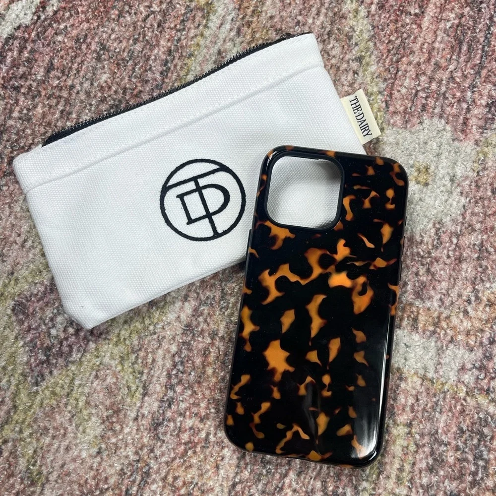 The Dairy Tortoise Shell iPhone 15 Pro Max Phone Case NEW in Bag